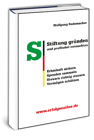 Cover: »Stiftung grnden und profitabel vermarkten«
