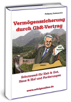Cover: »Vermgenssicherung durch GbR-Vertrag«